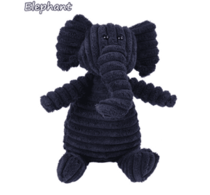 Vocal Animal Plush for Pet Dog (Option: Elephant)